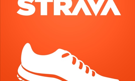 Strava app.