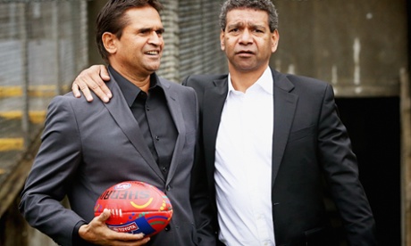 Nicky Winmar and Gilbert McAdam