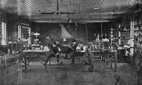 Thomas Edison's Assistants at Menlo Park Laboratory