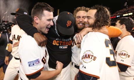 The San Francisco Giants beat the St Louis Cardinals in five NLCS games to return to the World Series.