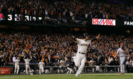 The moment that San Francisco Giants' Travis Ishikawa became a household name.