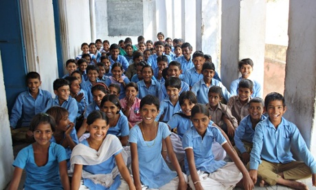 MDG : BMG and Child Labour in India : Children at Raghunathpura primary school
