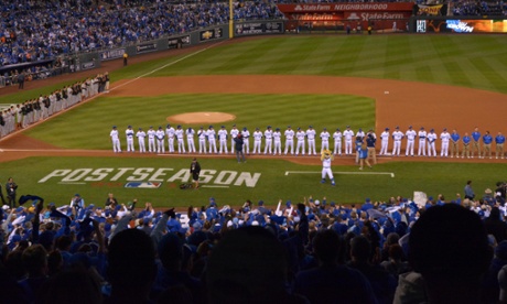 Kauffman Stadium is the home of the Kansas City Royals, and games one, two and potentially six and seven of the World Series.