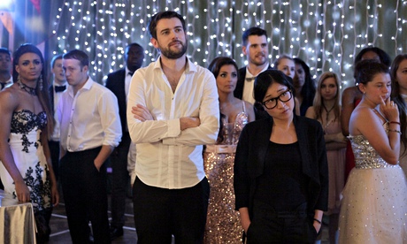 Please don't go …  Jack Whitehall as Alfie in Bad Education. Photograph: Scott Kershaw/BBC/Tiger Asp