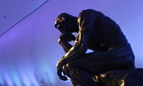 What's it all about? Rodin's The Thinker. Photograph: Dario Lopez-Mills/AP