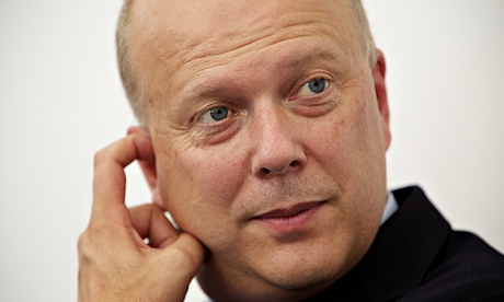 Chris Grayling, close up
