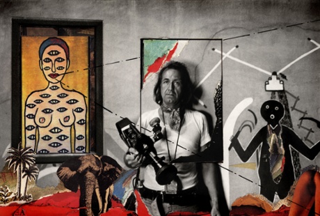 René Burri's self-portrait, Coronado, New Mexico, 1973/83.