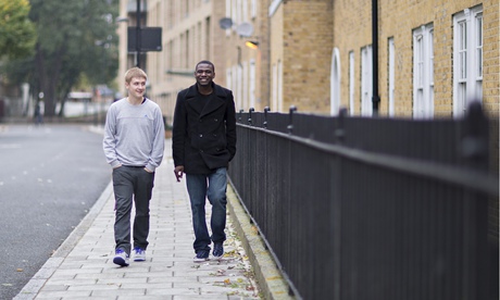 Former prisoners Phil Rowland and Ola Adeyi