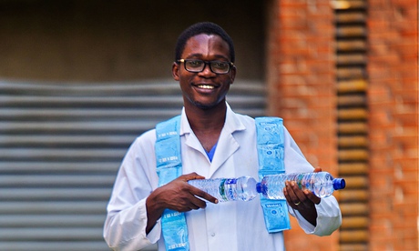 Dr Fadipe, a Nigerian doctor who survived being infected with the Ebola virus