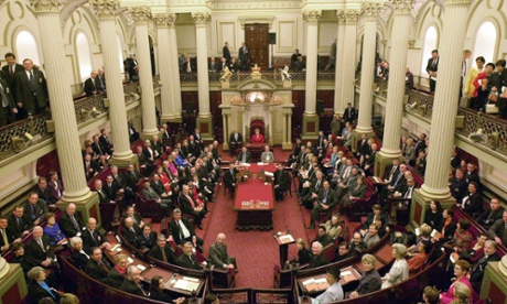 Victorian upper house 