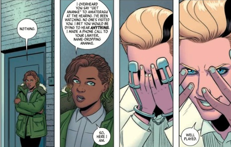 Comic strip from the Wicked + the Divine