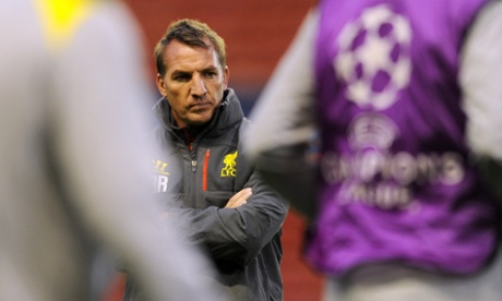 Brendan practises his thousand-yard stare.