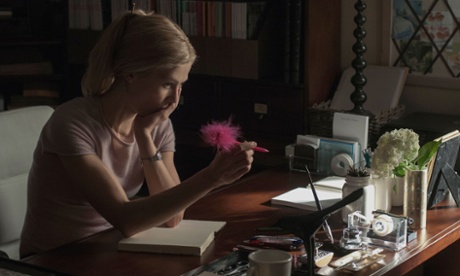 Totting up the tally … Rosamund Pike In Gone Girl.