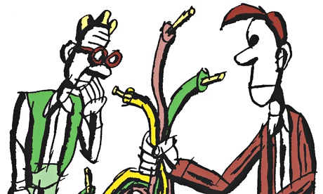 Tim Dowling illo 25 October