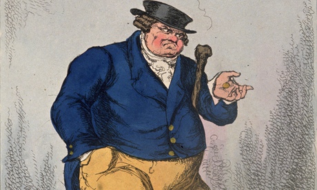 Traditional English look? John Bull c 1829. Illustration: Hulton Archive/Getty Images