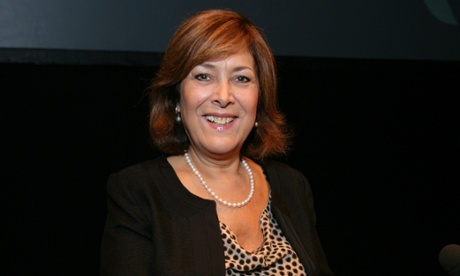 Lynda Bellingham at the Cheltenham literature festival in 2010.