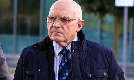 Roger Marshall arriving to give evidence at the Hillsborough inquest