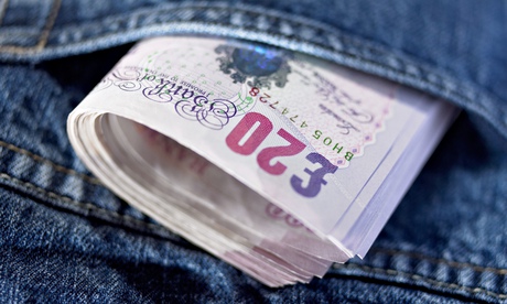 Twenty pound notes in a pocketTwentypoundnotesinapocketstilllivesstilllifesstilll