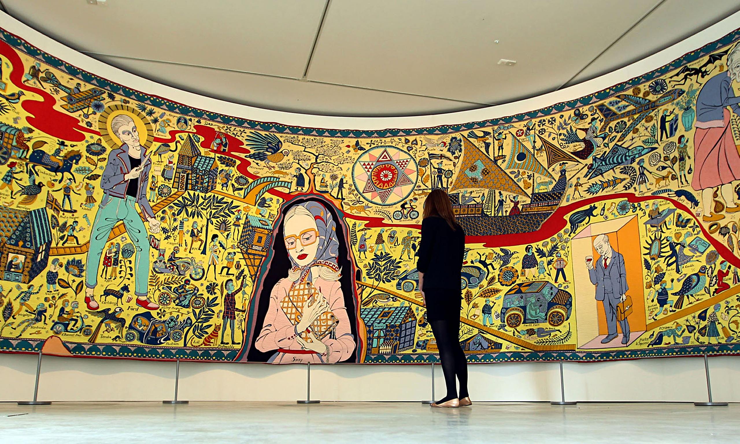 Grayson Perry art show’s vast difference for wheelchair users