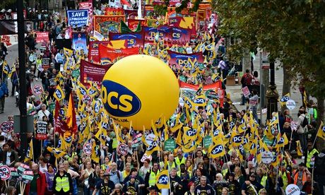 Britain Needs a Pay Rise protesters in London