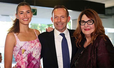 Frances Abbott, Tony Abbott and Leanne Whitehouse