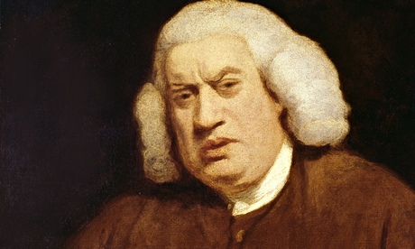 A portrait of Dr Samuel Johnson, by Joshua Reynolds