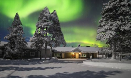 Northern light: a magical adventure in Finland.
