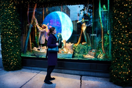 Selfridges' Christmas windows 2014 with the theme Storytelling.