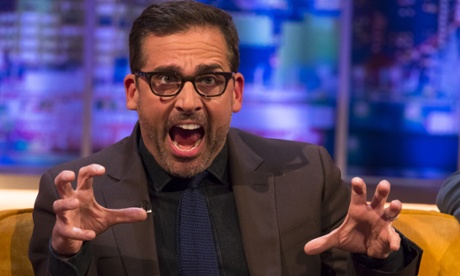 Steve Carell on The Jonathan Ross Show, 18 October 2014.