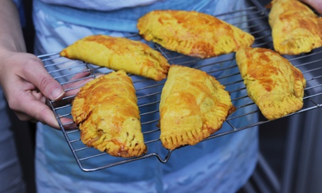 Eve rustles up MizPepperpot's Jamaican patties.