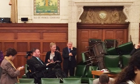 Canada MPs lockdown ottawa