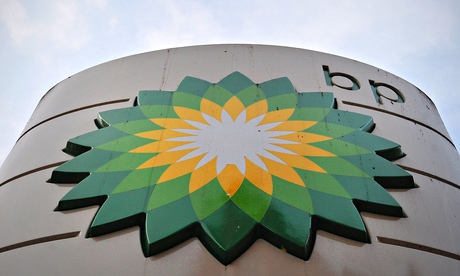 BP petrol station in London