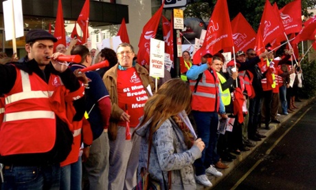 St Mungo's Broadway strike