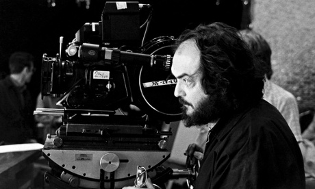 Stanley Kubrick on the set of The Shining, 1980