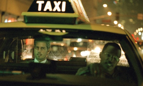 Tom Cruise and Jamie Foxx in Collateral.