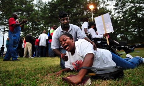 The execution of Troy Davis in Georgia in 2011 led to strong anti-death penalty protests.