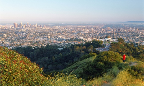 Los Angeles sprawls beyond the heights of Griffith Park, one of the city's many superb green spaces