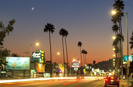 Driving the length of Sunset Boulevard is a must for visitors to LA.