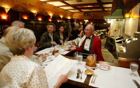 Musso & Frank’s, in Hollywood, is a historic restaurant – Charlie Chaplin was a regular.
