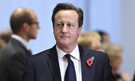 David Cameron at European Union Summit