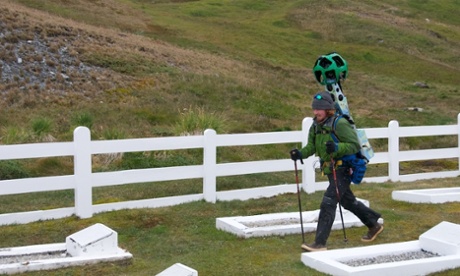 Shackleton's final resting place is among the locations mapped using the Trekker