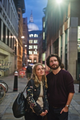 Marisa and Luke: 'The tour was an excellent remedy for first-date nerves.'