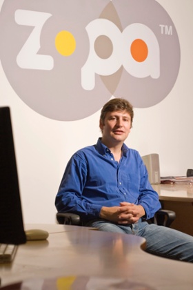 Giles Andrews, CEO of Zopa.