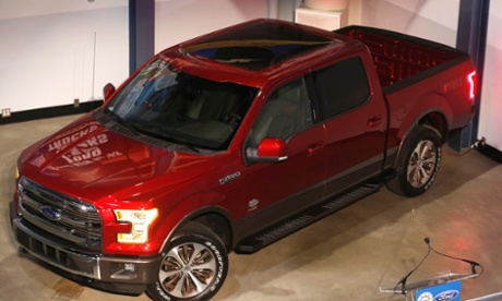 An all new Ford 2015 F-150 pick-up truck. Photo: Reuters/Rebecca Cook