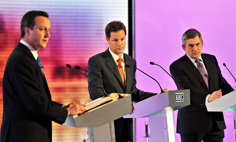 A TV election debate in 2010