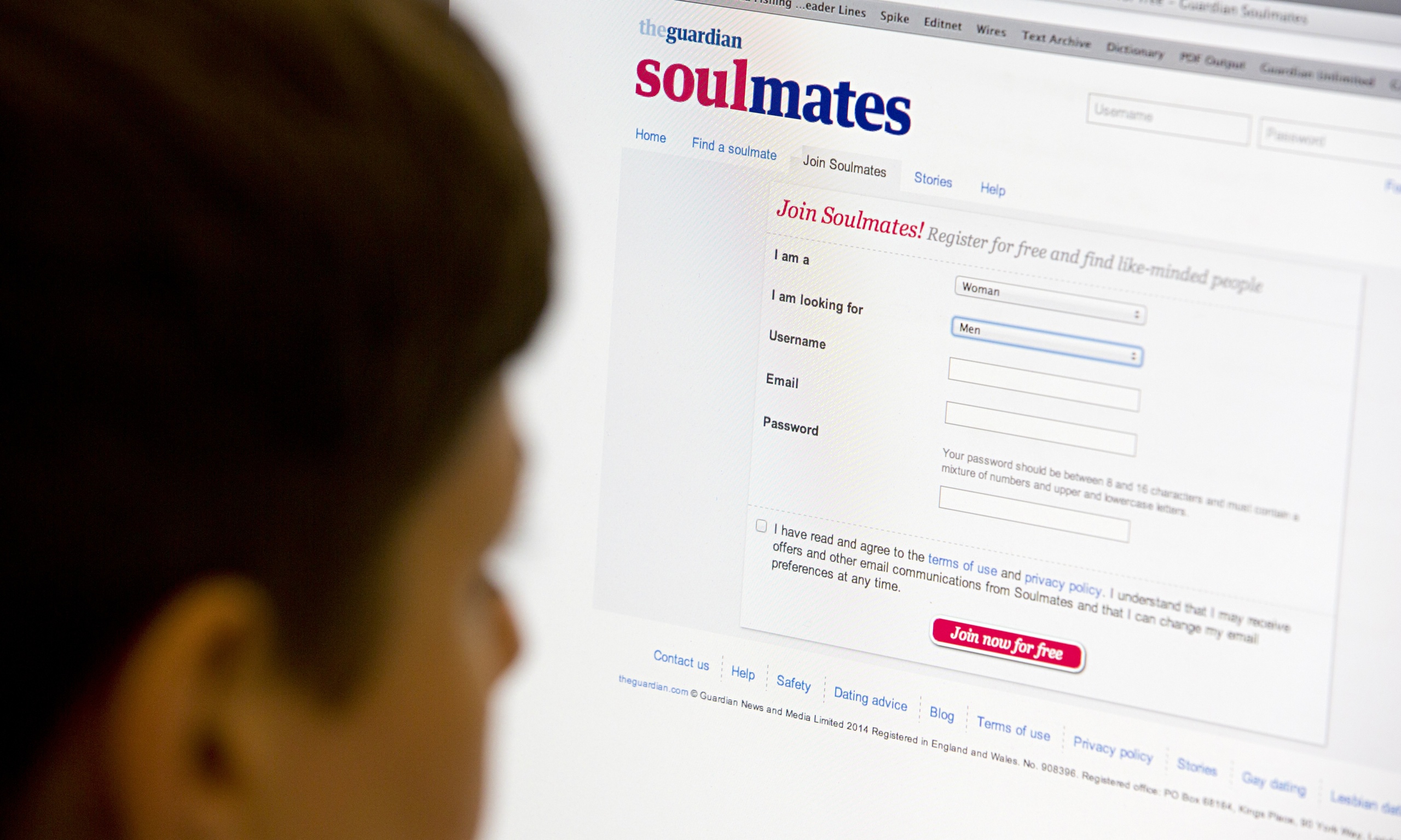 The guardian online dating