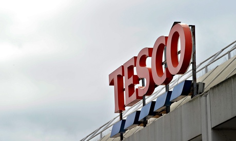 Tesco's shares fell heavily on Thursday