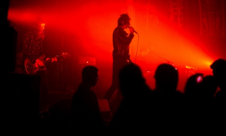 The Horrors onstage at the Pavilion, Worthing.