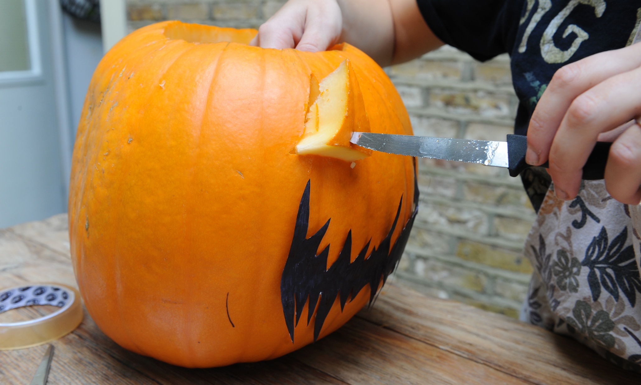 How to carve a pumpkin in pictures Direct Line fixology The Guardian