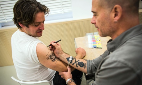 Dinos Chapman designs a tattoo